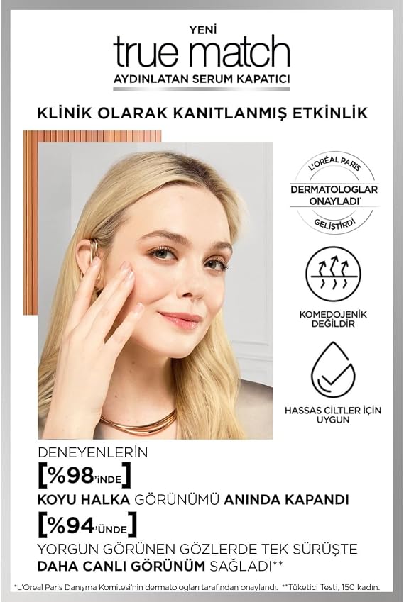 L'Oreal Paris True Match Aydınlatan Serum Kapatıcı - 1R