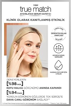 L'Oreal Paris True Match Aydınlatan Serum Kapatıcı - 1R