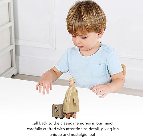 Miniatura 4 de Juguete de cuerda para arriba, juguete de viaje que camina nostálgico, retro, juguete de relojería para adultos, colección de hojalata, juguete de