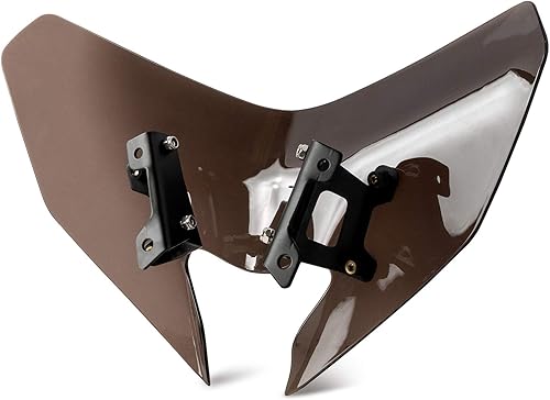 Miniatura 5 de Krator - Parabrisas de parabrisas para Yamaha MT-09 2017-2020 y Yamaha FZ-09 2017-2020  plástico ABS súper resistente