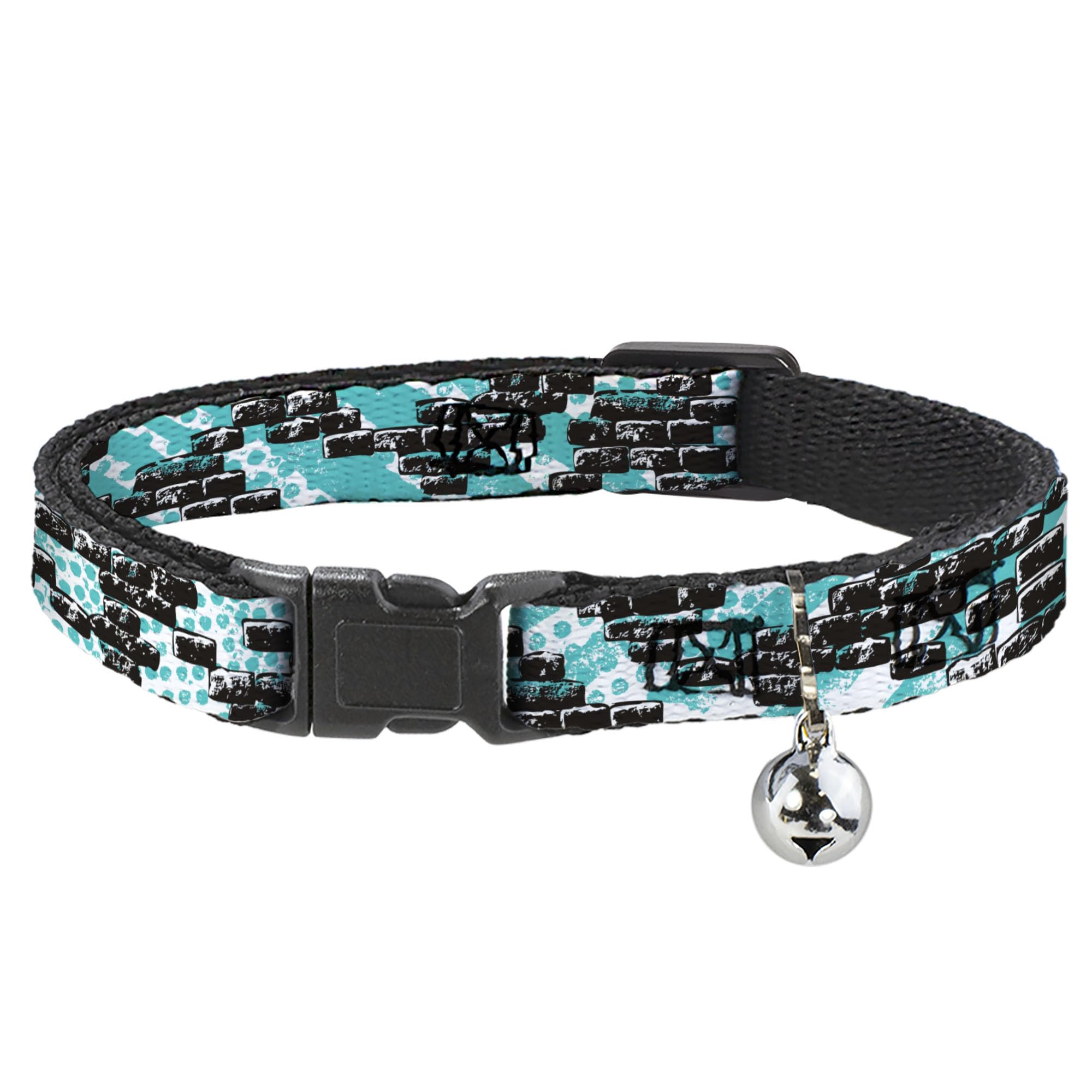 Collar para gatos Buckle-Down BAC-W30718-NM con diseño de brillos de 20-30 cm