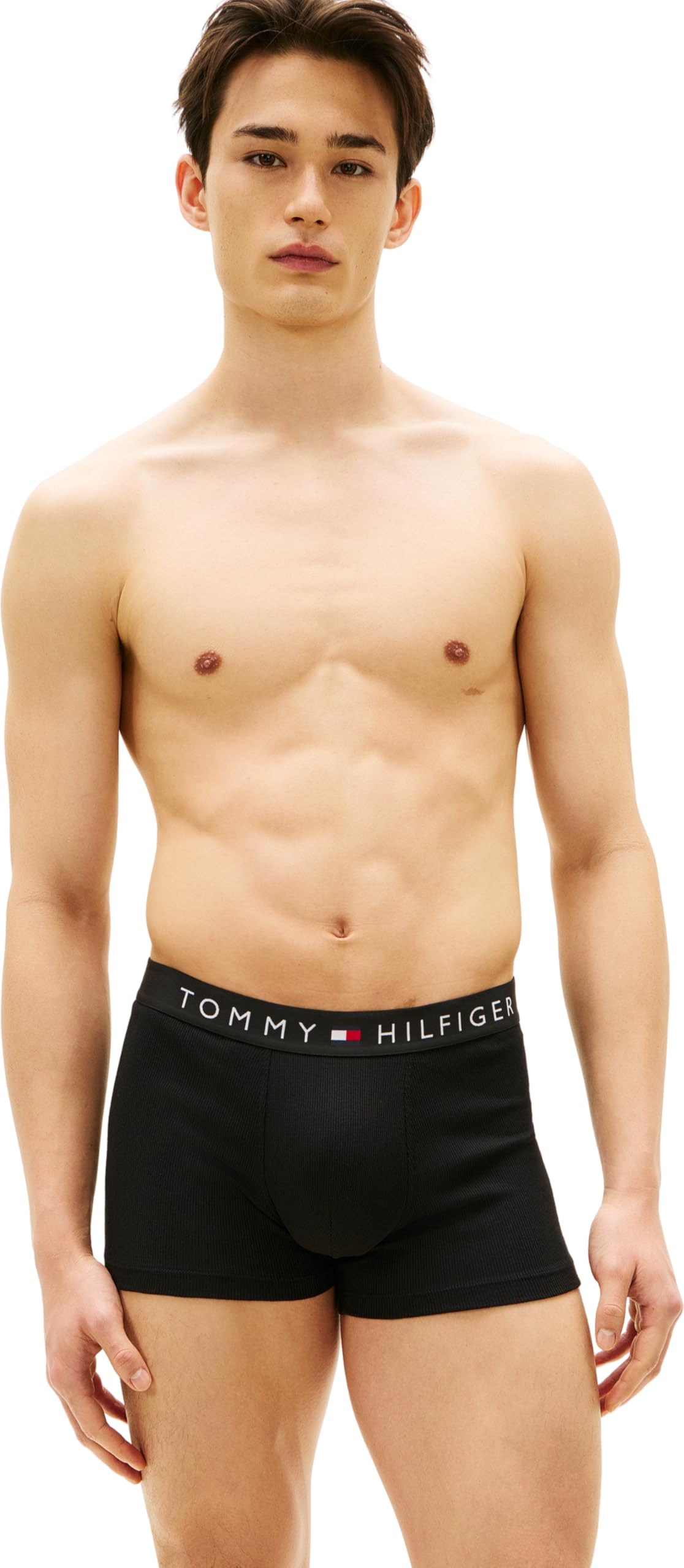 Tommy Hilfiger 3p Rib Trunk Um0um03884 Baule Uomo (Pacco da 3)