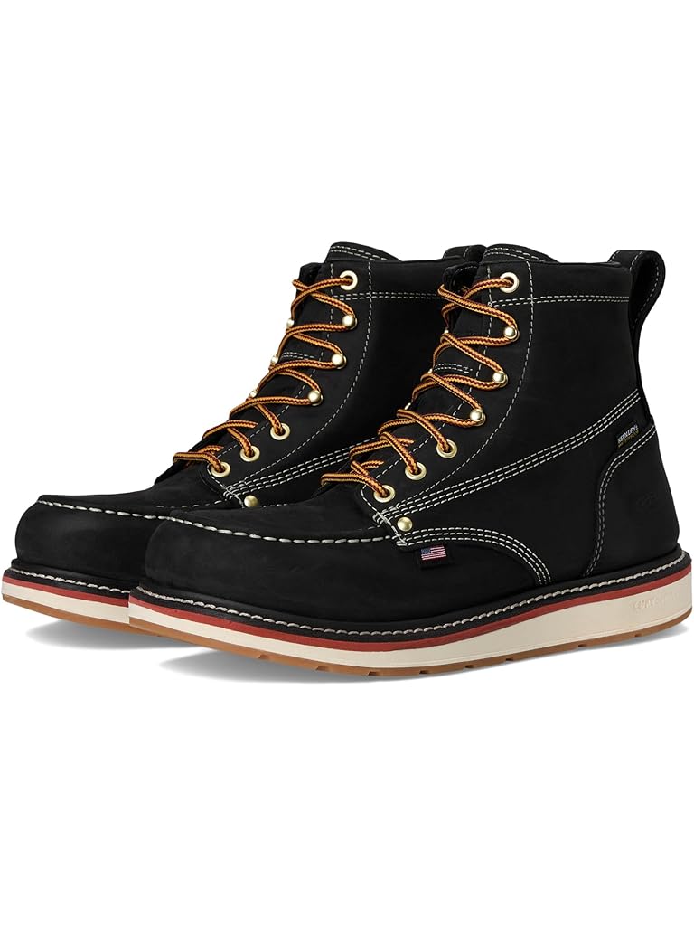 Black KEEN Utility Liberty 6" Waterproof Boot (Carbon Toe)