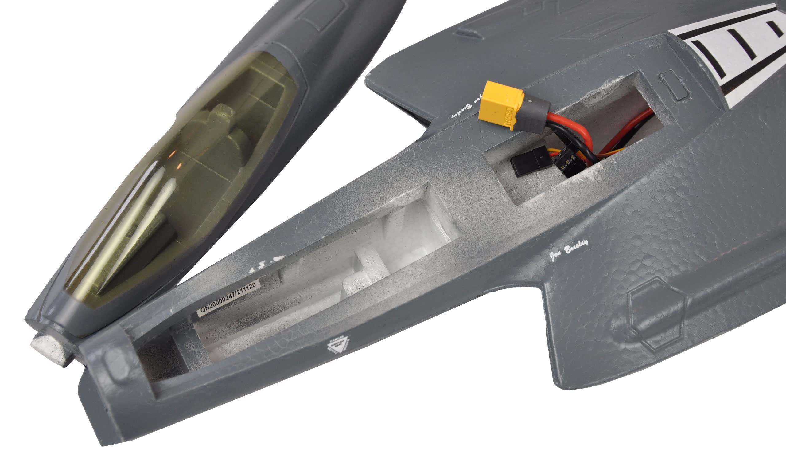 Amewi AMXFlight F-35 Jet EPO PNP grigio RC telecomandato