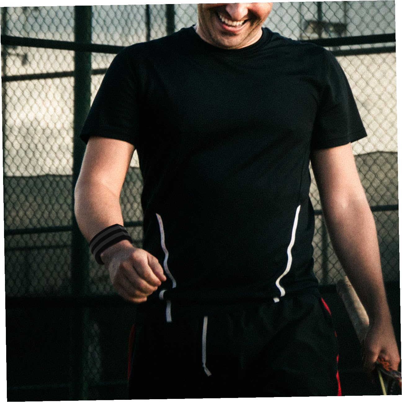 BESPORTBLE Fascia Elastica Cintura Nera Cintura Riflettente Cintura Riflettente per La Corsa