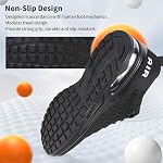 GoodValue Mens Running Shoes Breathable Air Cushion Tennis Shoes Lightweight Walking Shoes Fashion Sneakers Comfortable Mesh Sport Shoes Mens Casual Workout Athletic Training Gym Jogging Shoes