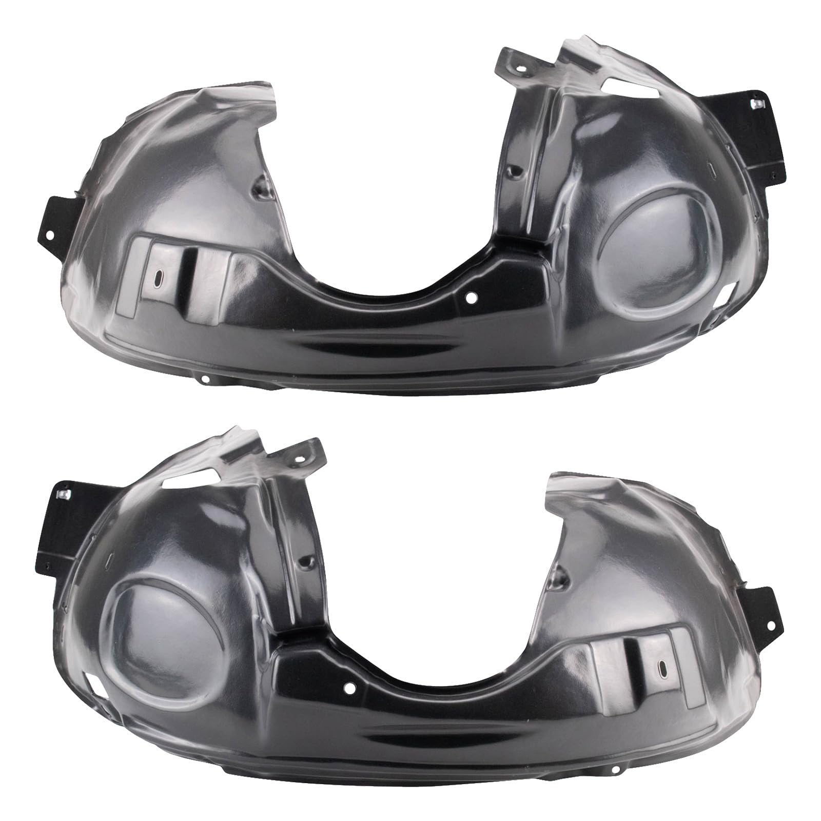 TRQ Inner Fender Liner Set | For 2002-2008 Mini Cooper MC1248101 MC1249101
