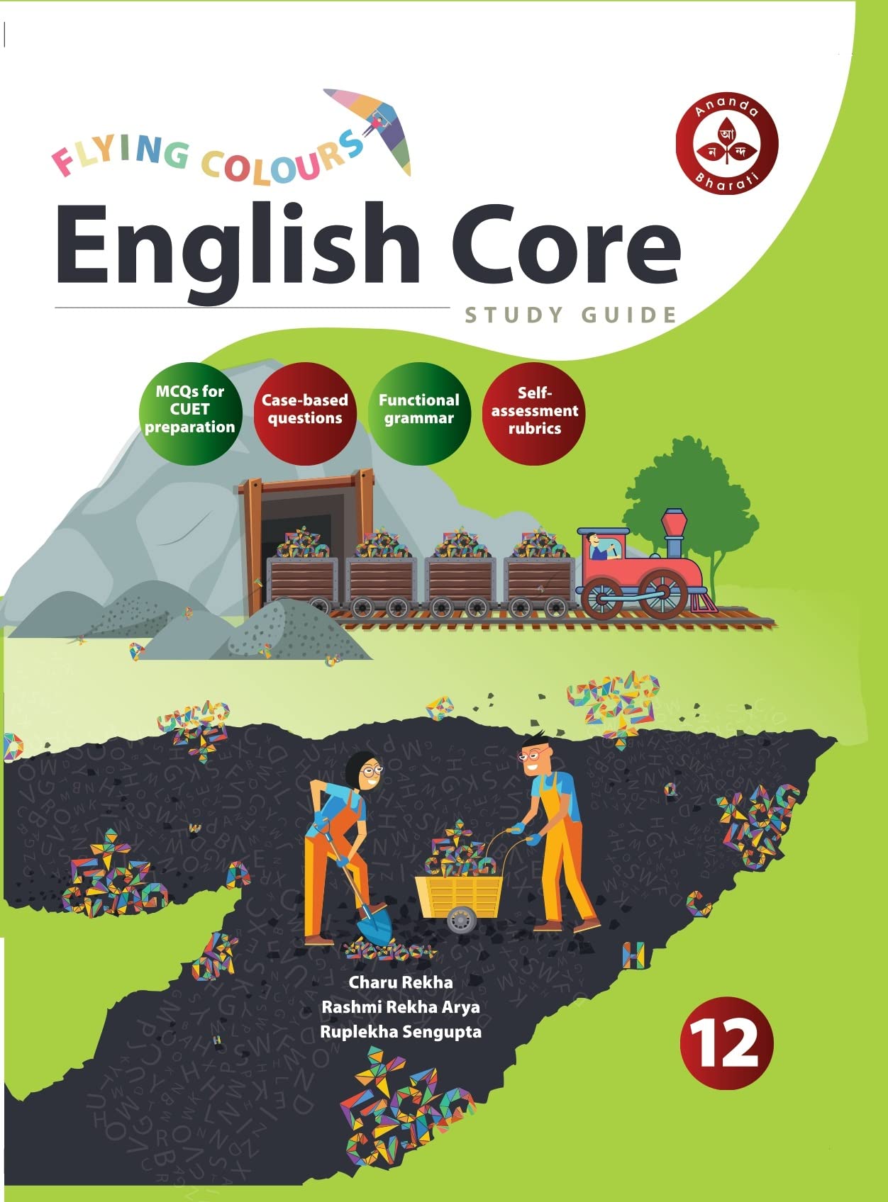Flying Colours English Core Study Guide For CBSE Class-12 | Updated for 2023 | Examinations Questions Term| Latest Syllabus | Updated Questions