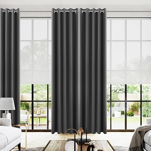 Miniatura 72 de KOUFALL Cortinas opacas doradas de lujo para sala de estar, elegantes cortinas de 84 pulgadas de largo, cortinas Doradas para Sala Elegantes Oro