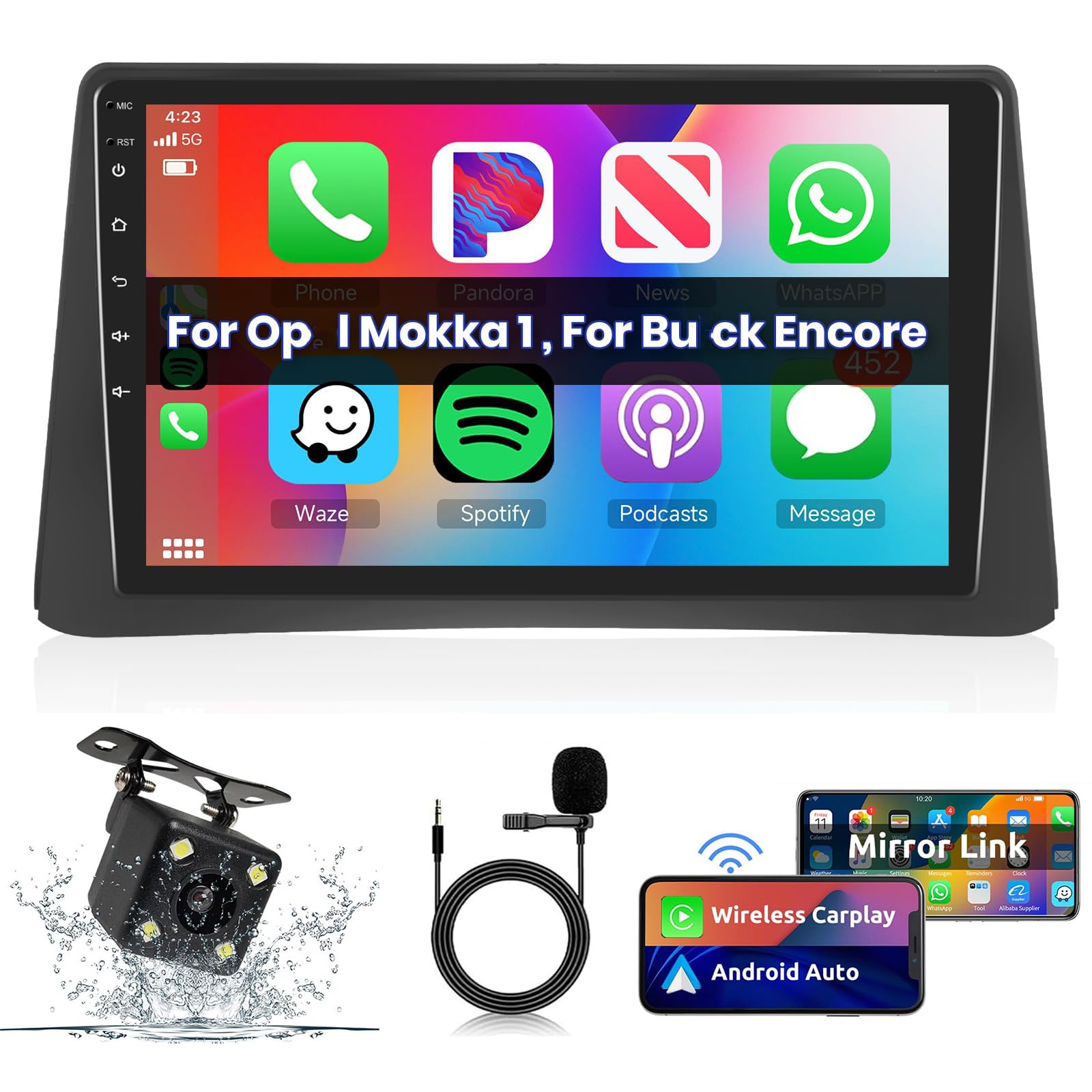 Radio para coche con Android Auto y GPS para renovar tu Opel Mokka antiguo 8