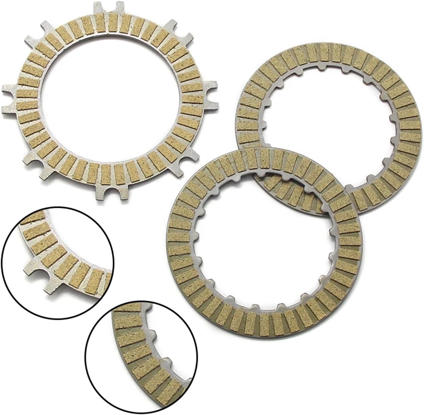 Compatible with C50 CUB C70 Passport C90 CRF50F XR50R XR70R Z50R ATC70 CT70 Trail TRX70 ST50 Motorcycle Clutch Friction Disc Plate Kit
