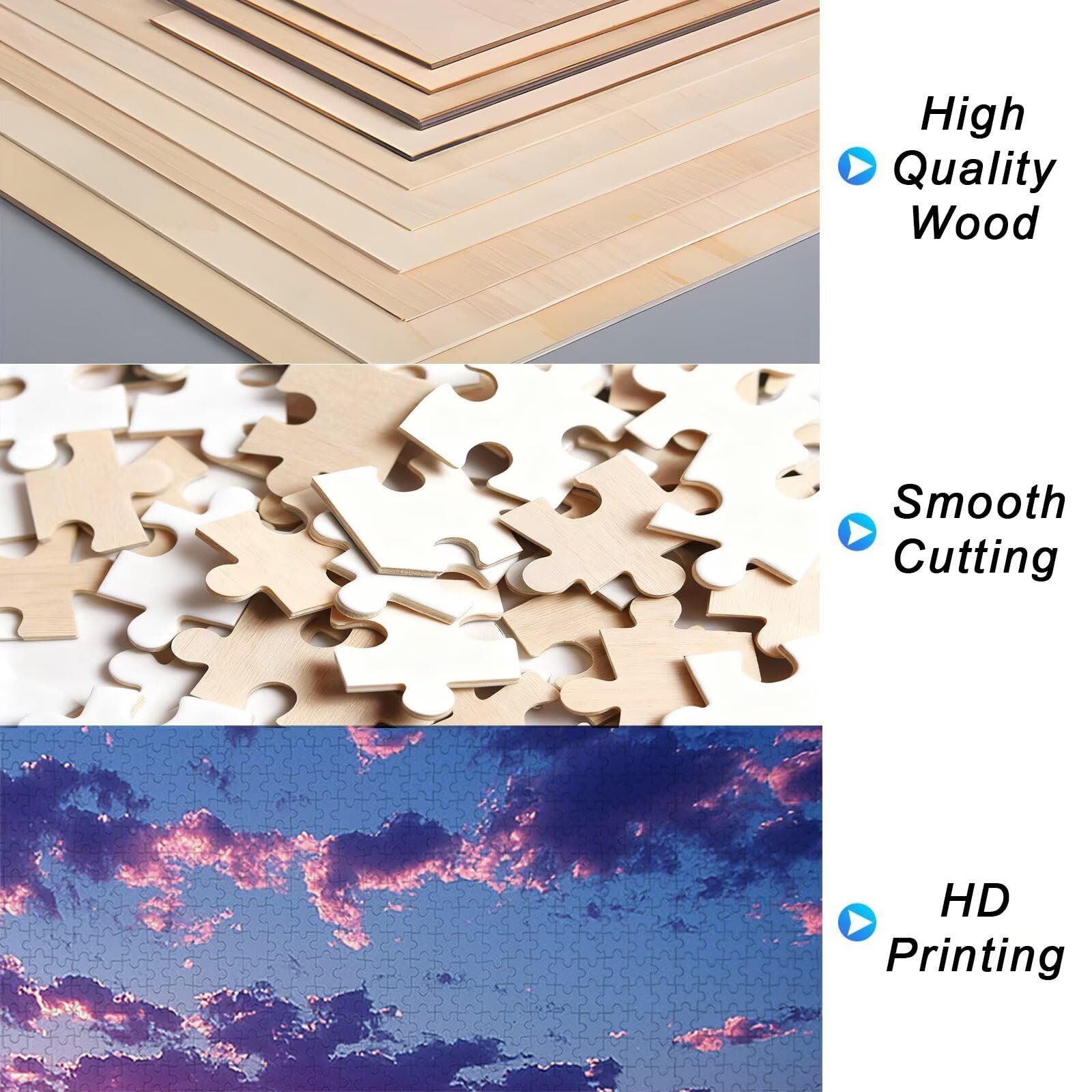 Puzzle dla dorosłych 4000, puzzle o zachodzie słońca dla dorosłych, układanki krajobrazowe, 4000 elementów, drewniane puzzle z wykwintnym pudełkiem, niemożliwe puzzle do dekoracji wnętrz, prezenty dla
