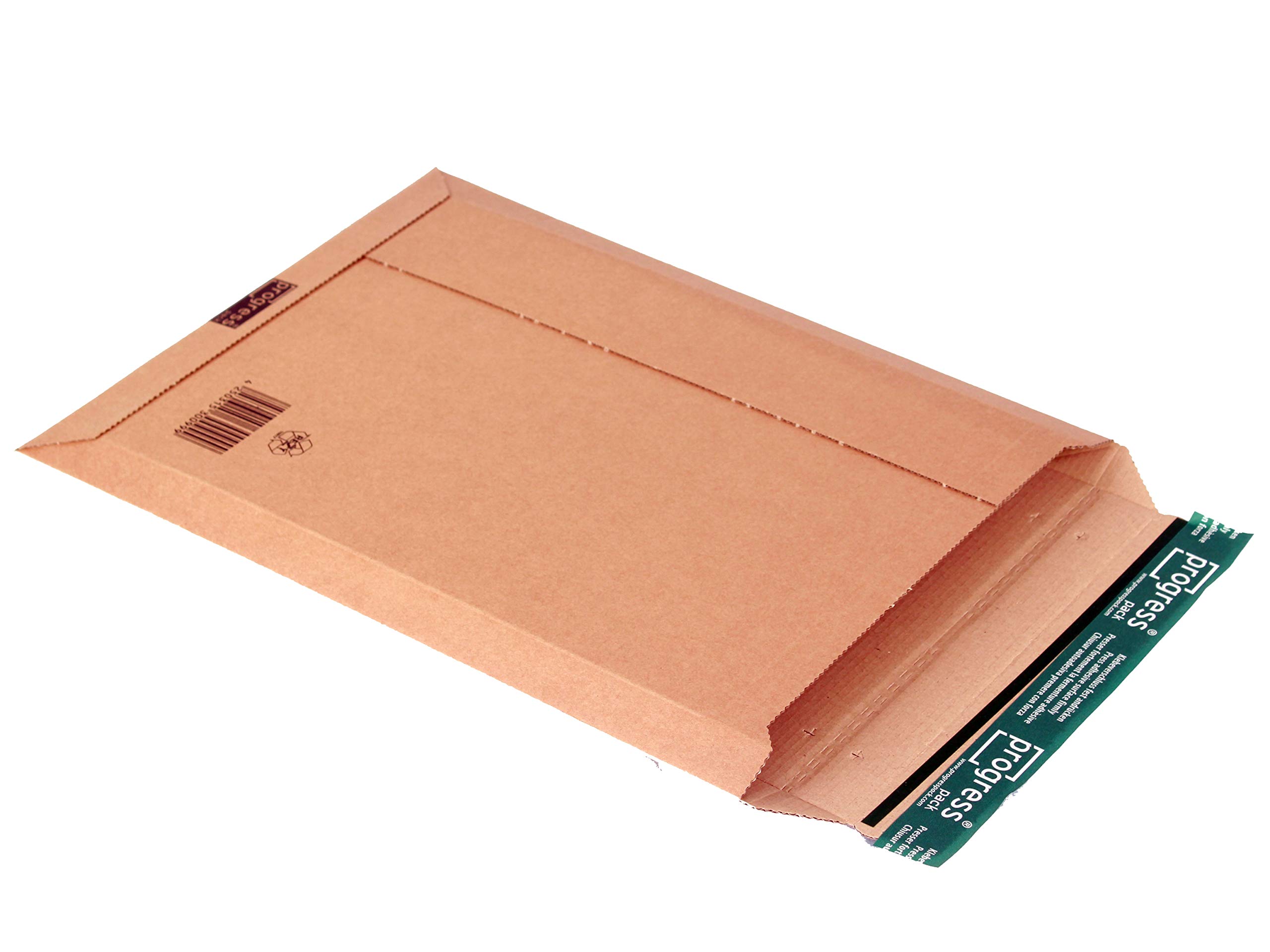 Versandtasche Premium aus Wellpappe, DIN A3, 335 x 500 x - 50 mm, PP W01.08; Kalenderversandtaschen; braun; 100 Stück im Pack