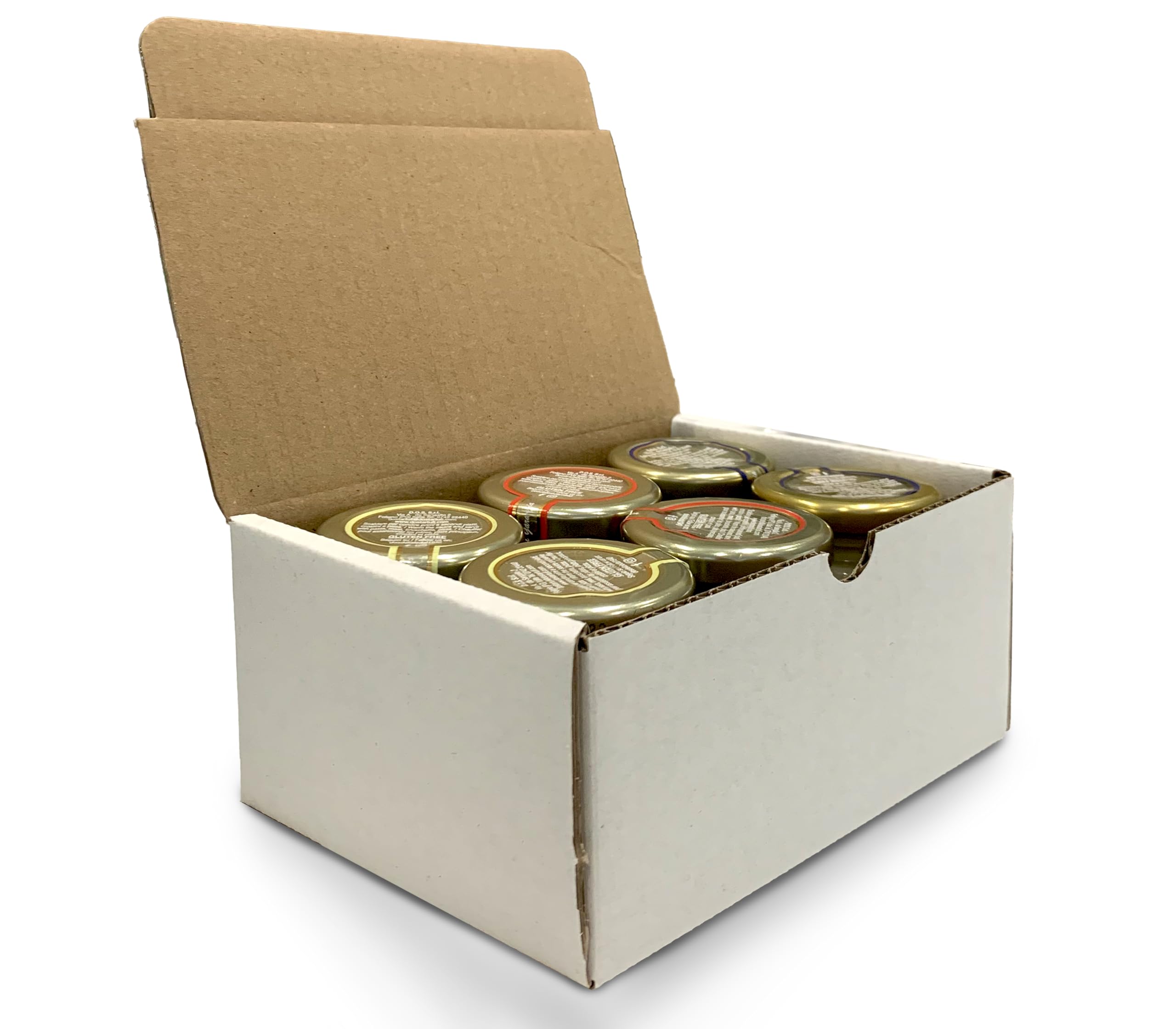DOS Tartufi - Mélange de Sauces aux Truffes Artisanales | Sans Conservateurs ni Colorants | Made in Italy, 80g (Lot de 6)