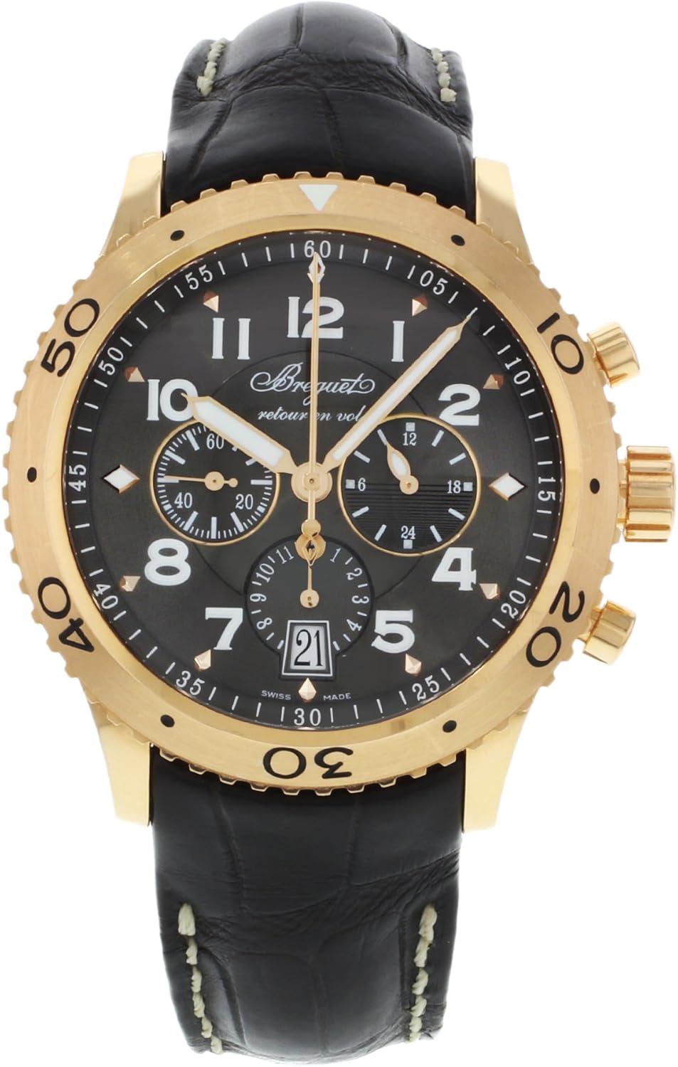 Breguet Transatlantique Type XXI Flyback Chronograph Mens
