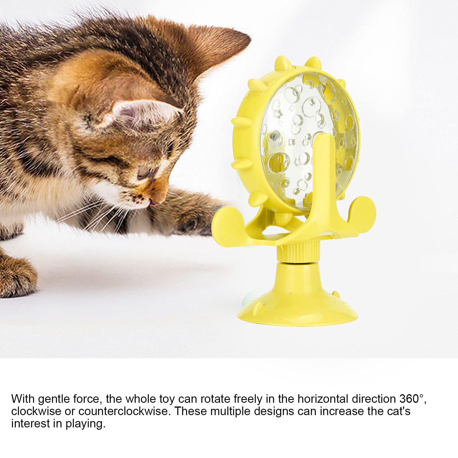 猫のおもちゃ 360度回転 吸盤付き Amazon.co.jp: からかう猫のおもちゃ、360°回転風車吸盤おもちゃ