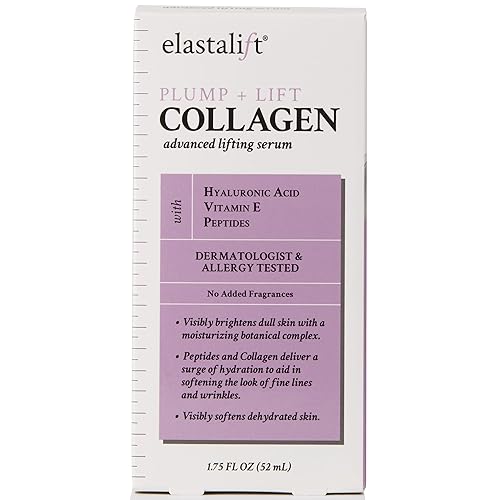 Miniatura 8 de Elastalift Suero facial de colágeno que levanta rellena y reafirma el suero de colágeno para la cara mejora la elasticidad uniformiza el tono de la