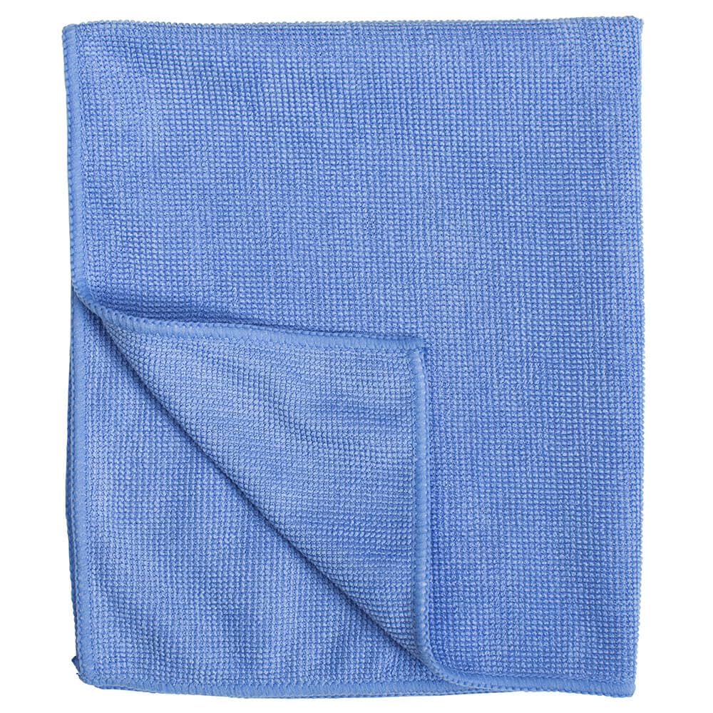 Vermop 100 Stück Progressive, Microfasertuch, blau, L: 39,5 cm, B: 34,5 cm, H: 0,3 cm