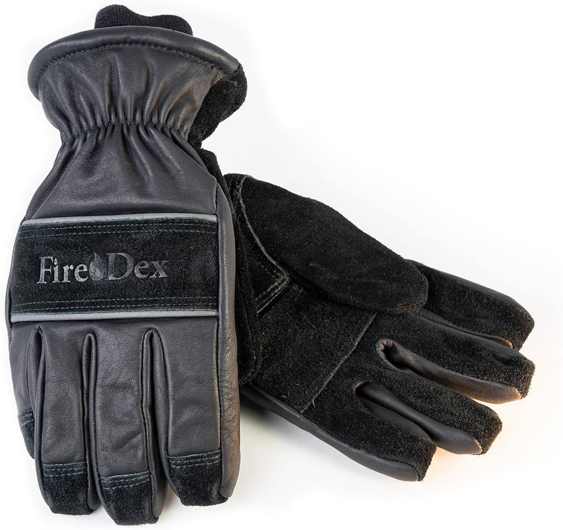 Fire-Dex MES Exclusive Flex-Pro Hybrid NFPA 1971 Structural Firefighting Gloves with Tactical Grip