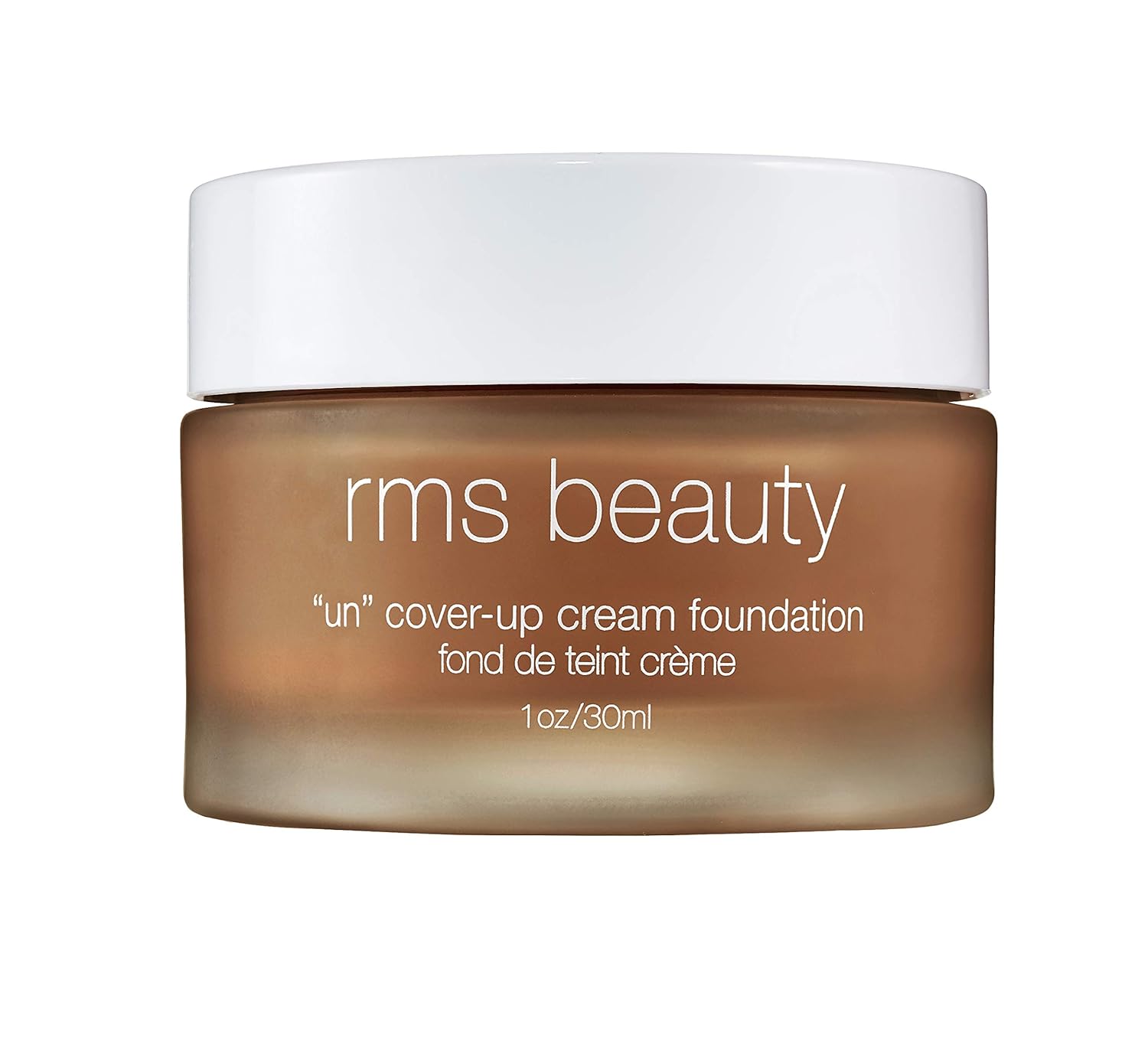 rms beauty UnCoverup Cream Foundation Hydrating Buildable Medium to Full Coverage with Natural Glow for All Skin Types, Clean Beauty, 18ml