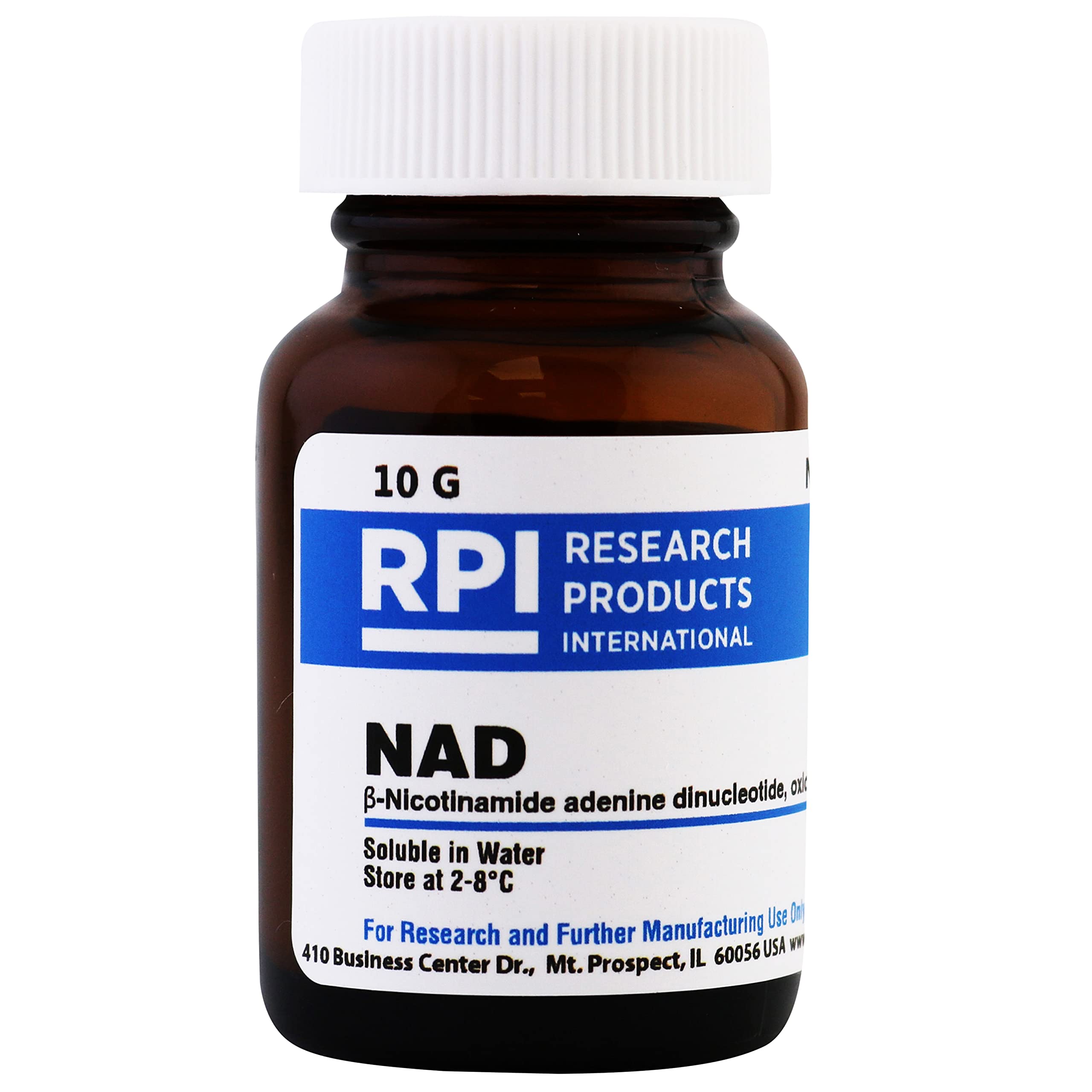 NAD [?-NAD] [?-Nicotinamide Adenine Dinucleotide, Oxidized Free Acid Hydrate], 10 Grams