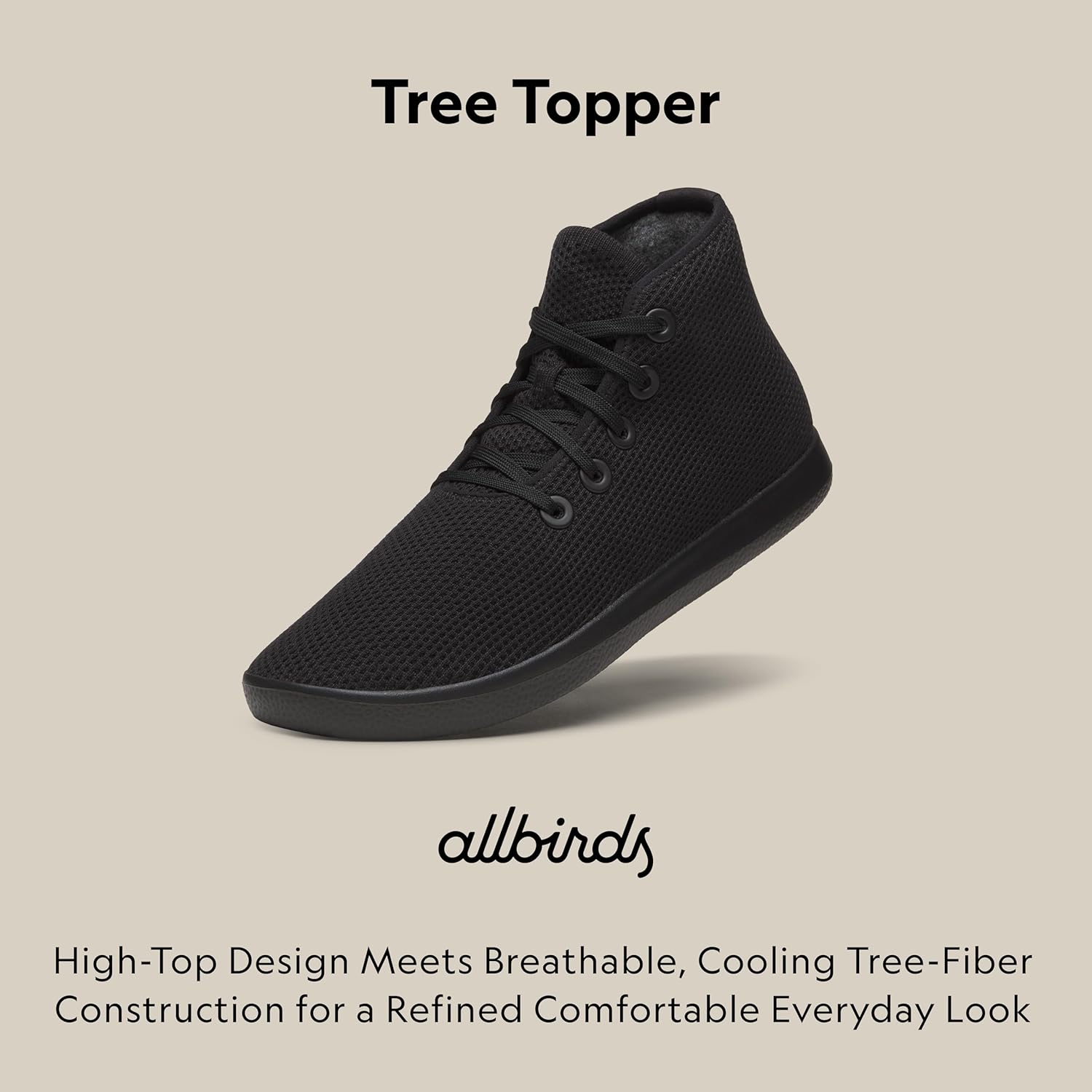 Allbirds Women’s Tree Topper, Lightweight High-Top Sneaker, Breathable Everyday Casual Shoes - Image 3