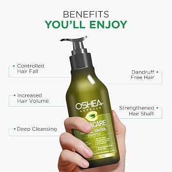 Oshea Herbals Amla Care Hairfall Control Shampoo, 500ml