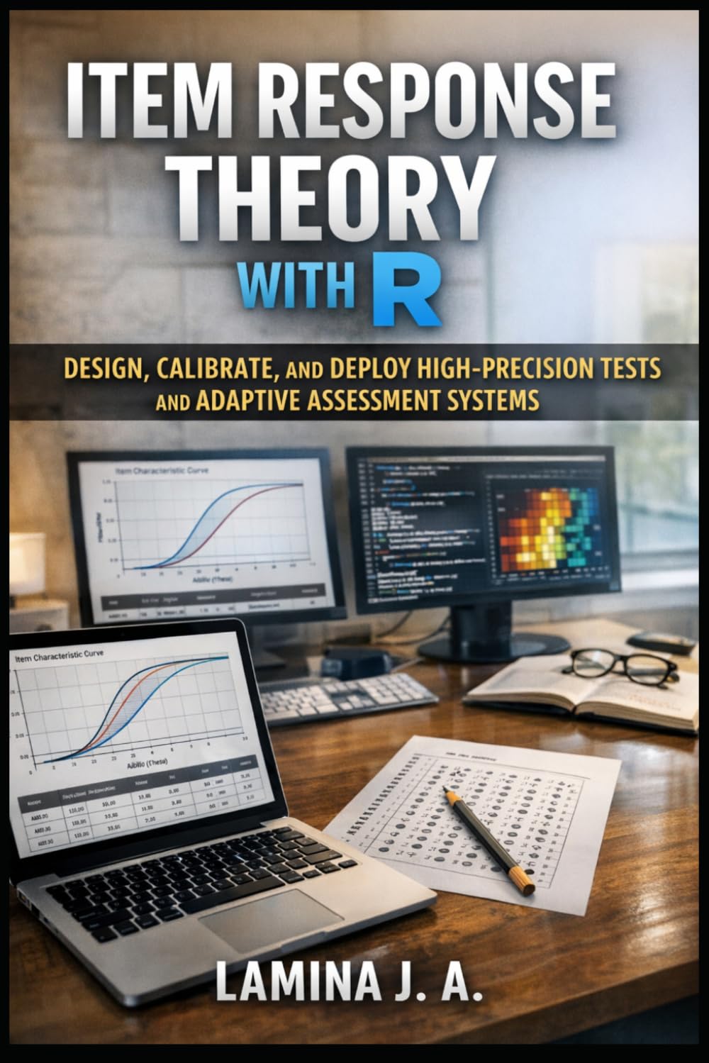 ITEM RESPONSE THEORY WITH R: DESIGN, CALIBRATE, AND DEPLOY HIGH-PRECISION TESTS AND ADAPTIVE ASSESSMENT SYSTEMS (THE APPLIED DATA SCIENCE WITH R SERIES)