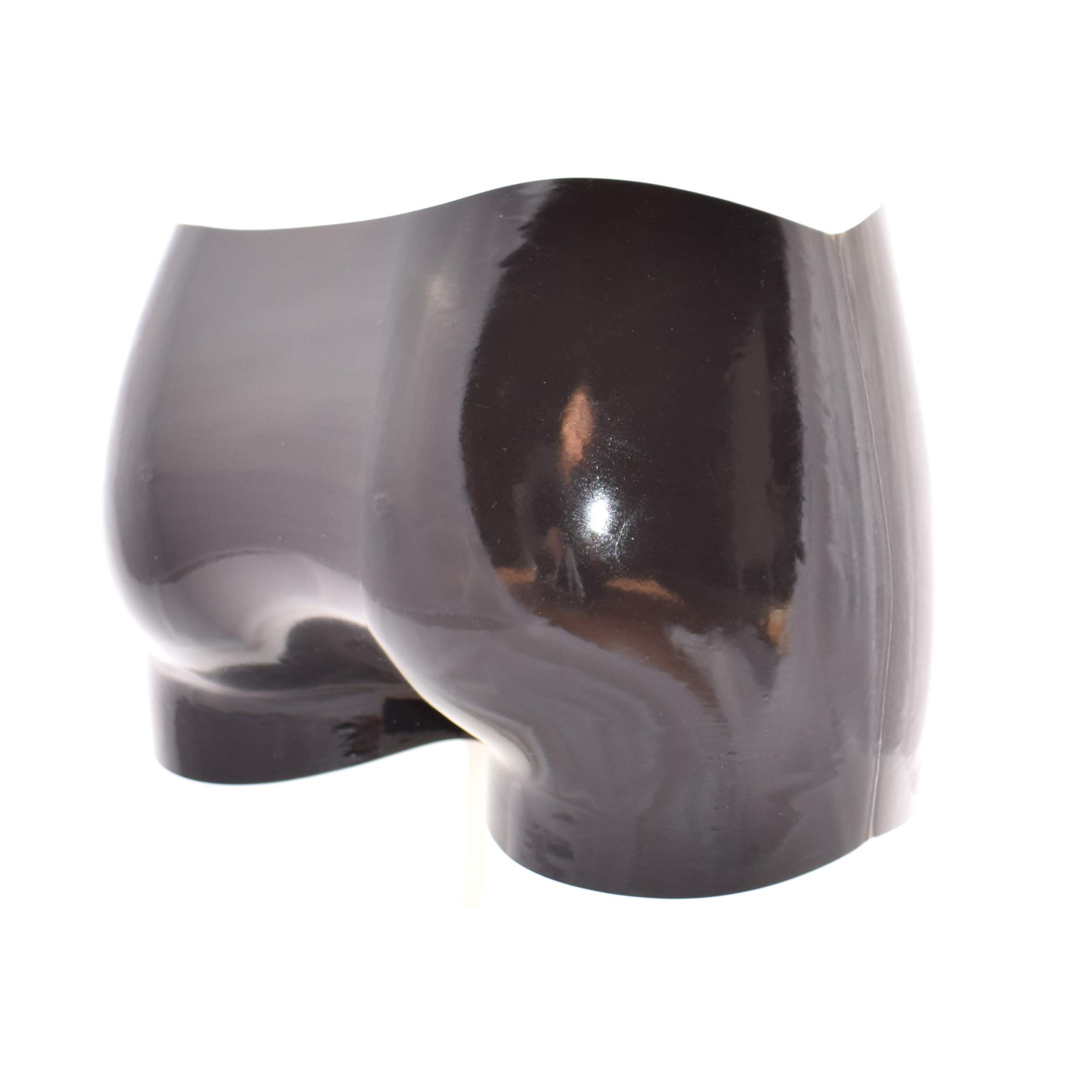 Rubberfashion Slip Latex - Slip Bébé Rubber Sexy - Hotpants Courts - Lingerie Latex Femme et Homme