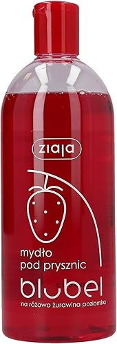 ZIAJA cranberry & wild strawberry shower gel soap 500 ml