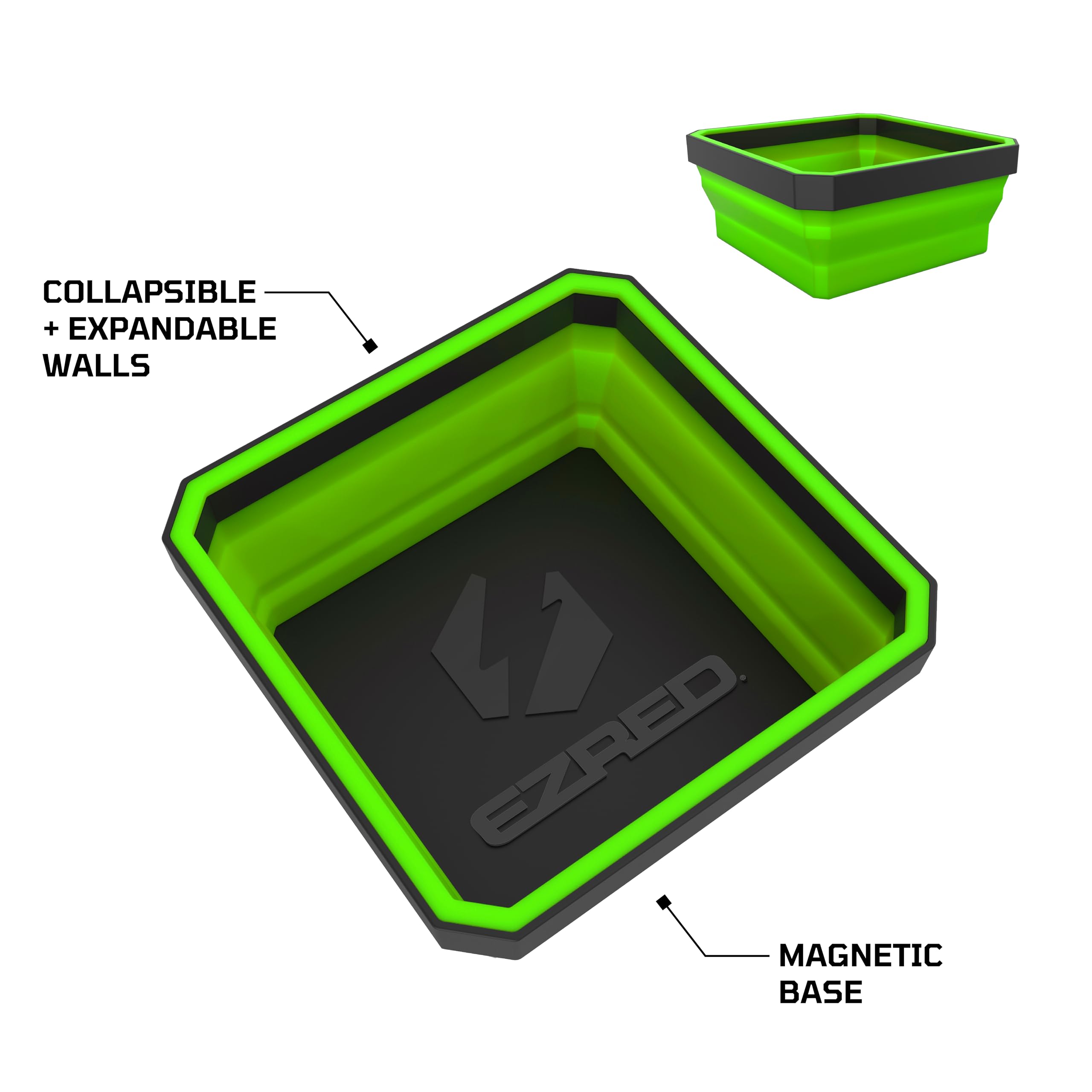 Amazon.com: EZRED - EZR-BCK18 EZTRAY Magnetic Collapsible Parts