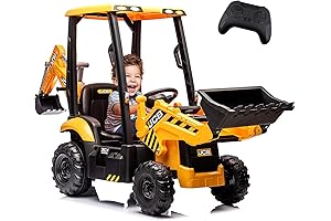 12V JCB Ride On Excavator: An Electric Ride for Unstoppable Kids