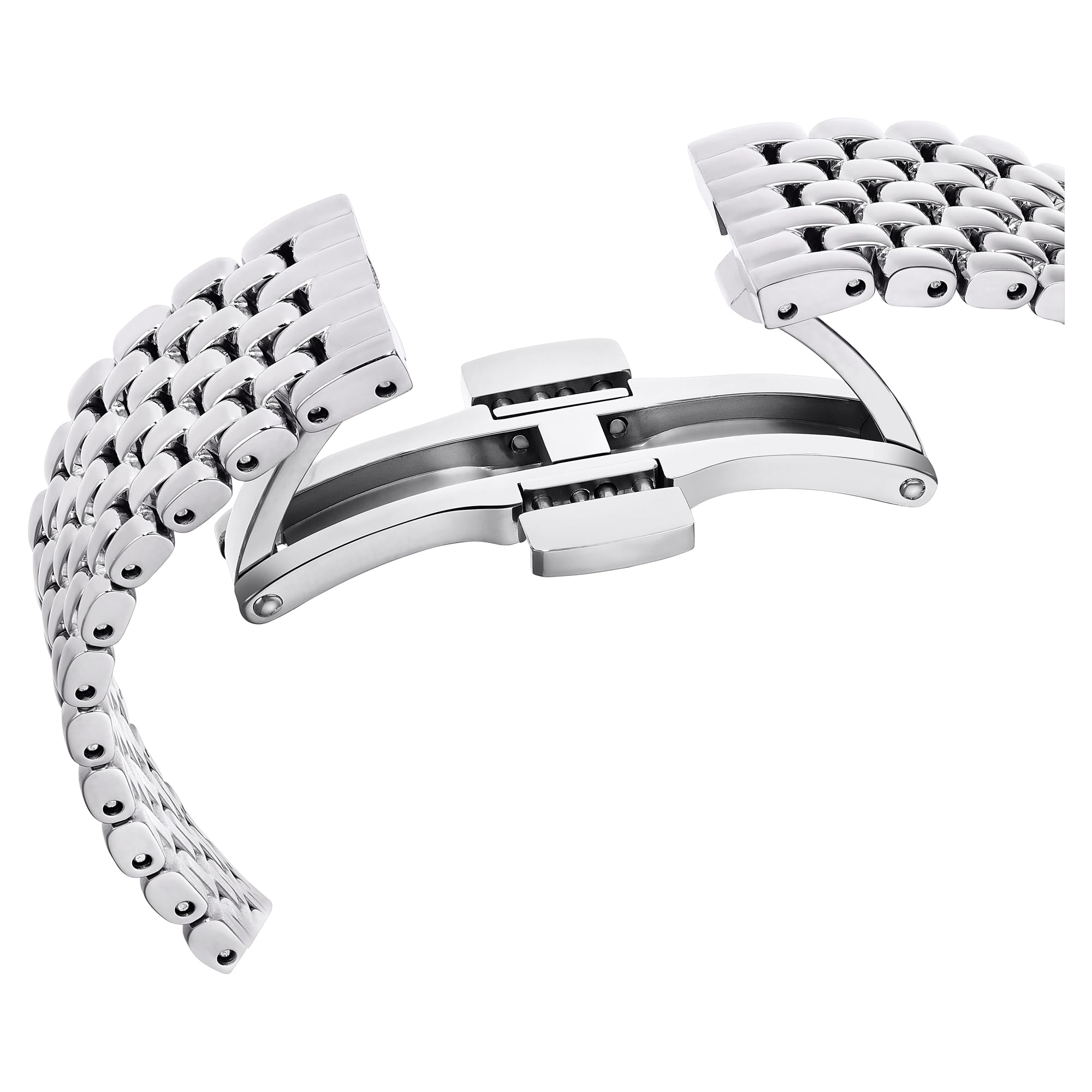 Swarovski Reloj analógico de Cuarzo Suizo Unisex para Adulto con Correa de Metal 5673022, Plateado
