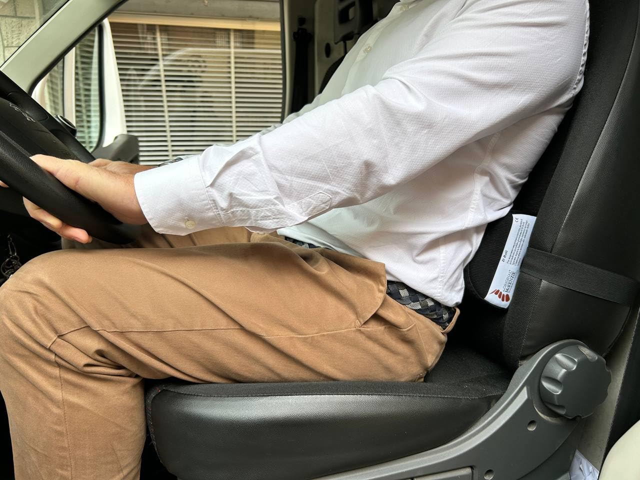 Rubytech Cuscino McKenzie. Cuscino Lombare per Auto,Sostegno Ergonomico per la schiena. Adatto per casa, Ufficio e Auto. Aiuta a correggere la Postura da seduti.