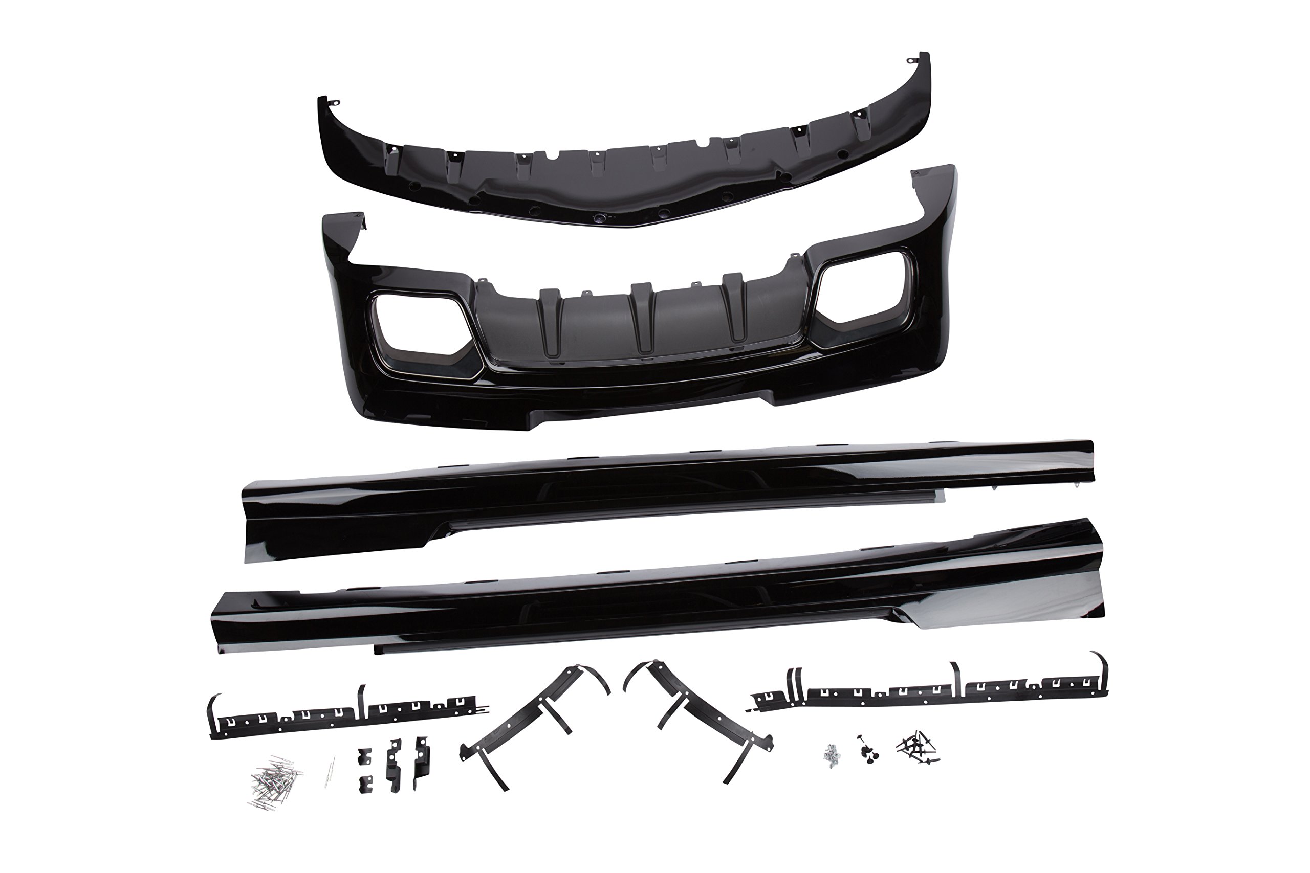 GM Accessories 22986824 Ground Effects Kit in Black for LT Models with Performance Exhaust