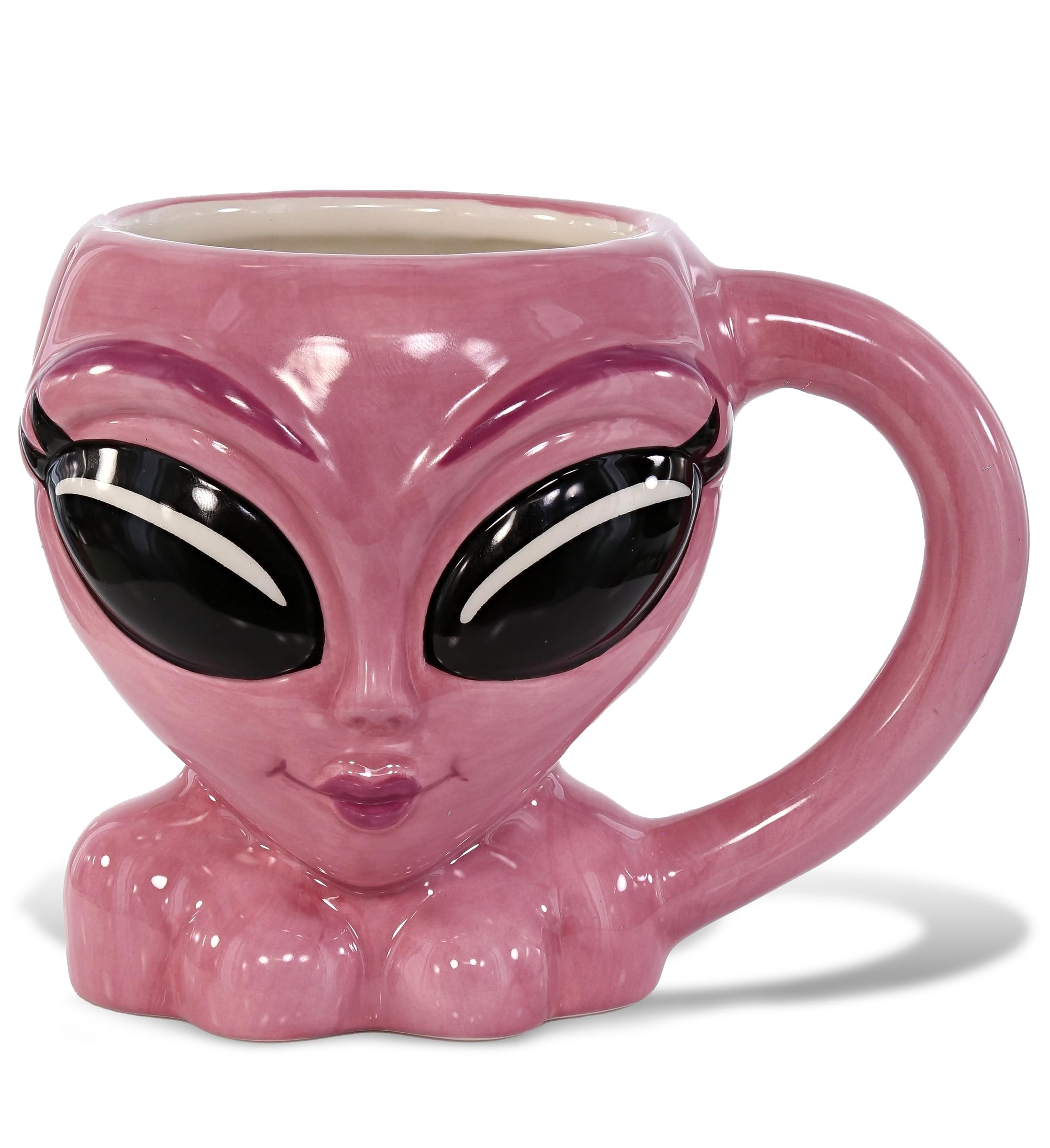 Amazon.com: MUGNIV Novelty Pink Alien Mug - Cute Coffee Mugs for Women and  Funny Coffee Mug for Men, Cool Ceramic Alien Coffee Mug Gift, Surprise  Birthday Gift Novelty Coffee Mugs for Hot