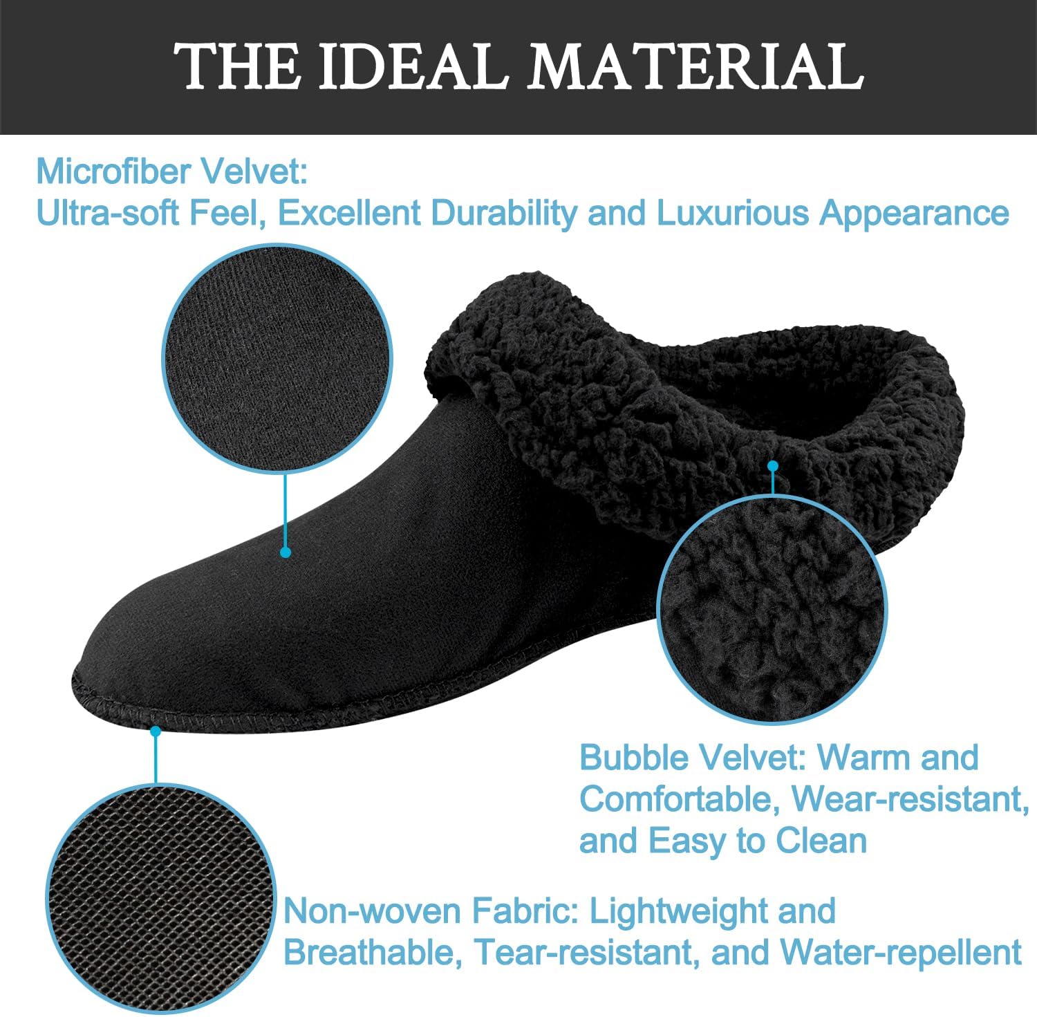 Endoto Fuzzy Inserts for Crocs Clog Replacement Liners Insoles