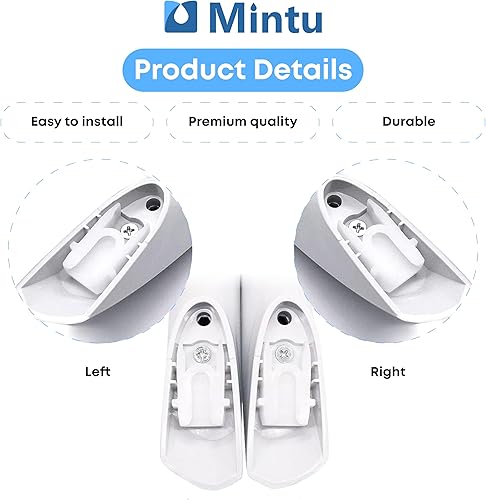 Miniatura 6 de Manijas de puerta de repuesto para Frigidaire FFHT1826LWB FFHT2126PW1 FFTR1821QW5A FFHT1817LW8 LFTR1814LWG LFTR1814LW6 FFTR1814QW4A FFTR1821QW3