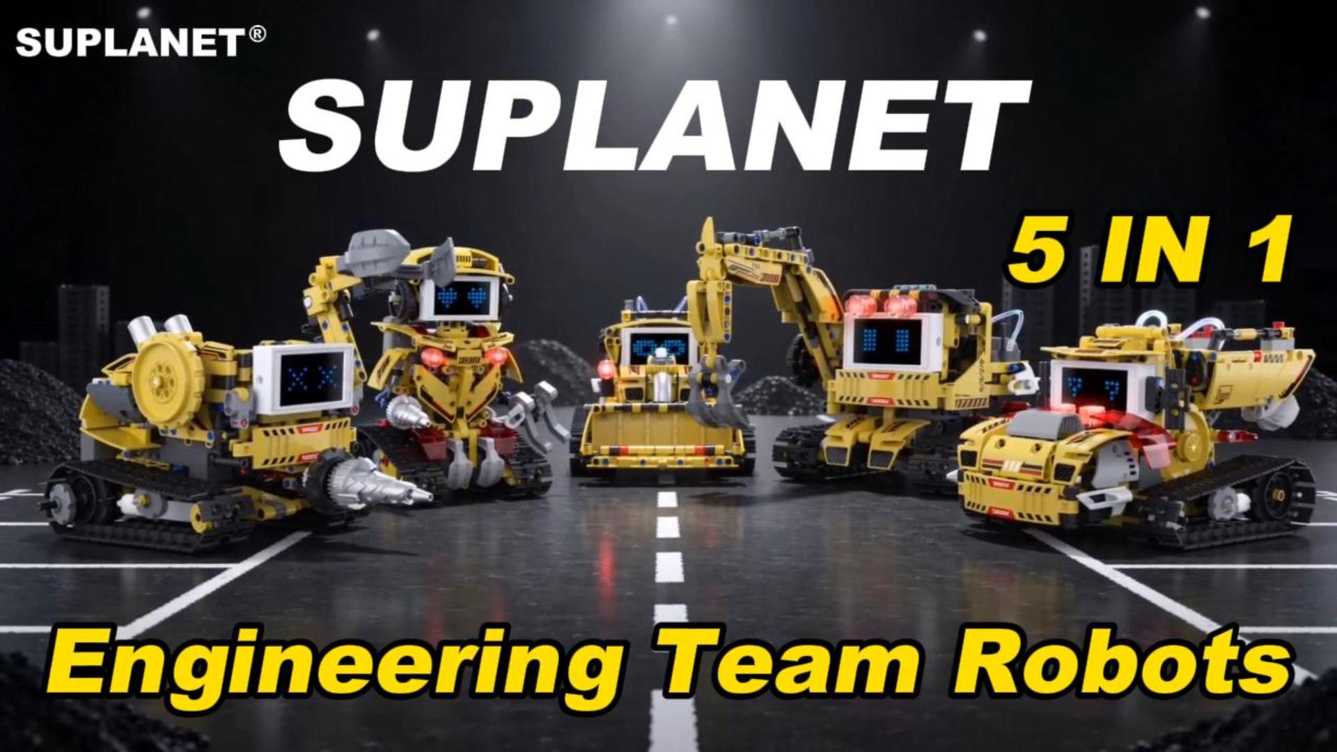 Amazon.com: Suplanet 5-in-1 STEM Robotics Building Kit, App