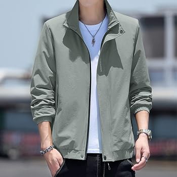 Veste Homme Simili Cuir Blouson Chantier Multi-Poches - Manteau Chaud Coupe-Vent Rétro