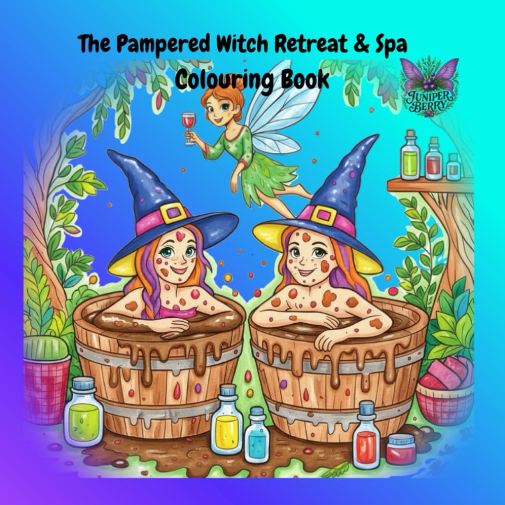 The Pampered Witch Retreat & Spa Colouring book: A Whimsical Fantasy Colouring Adventure. (Forest Folk Colouring Series)