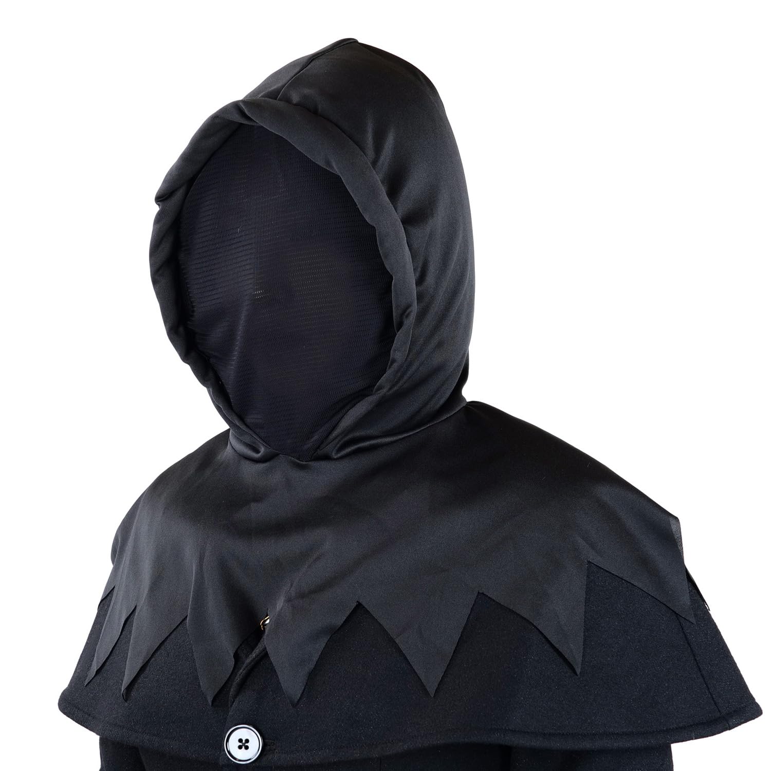 Maschera Con Cappuccio Per Halloween - Taglia Unica, In PVC, Per Adulti E Bambini