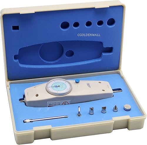 Miniatura 7 de CGOLDENWALL Probador profesional 100N 10Kgf del indicador de fuerza del empuje del empuje del PDA