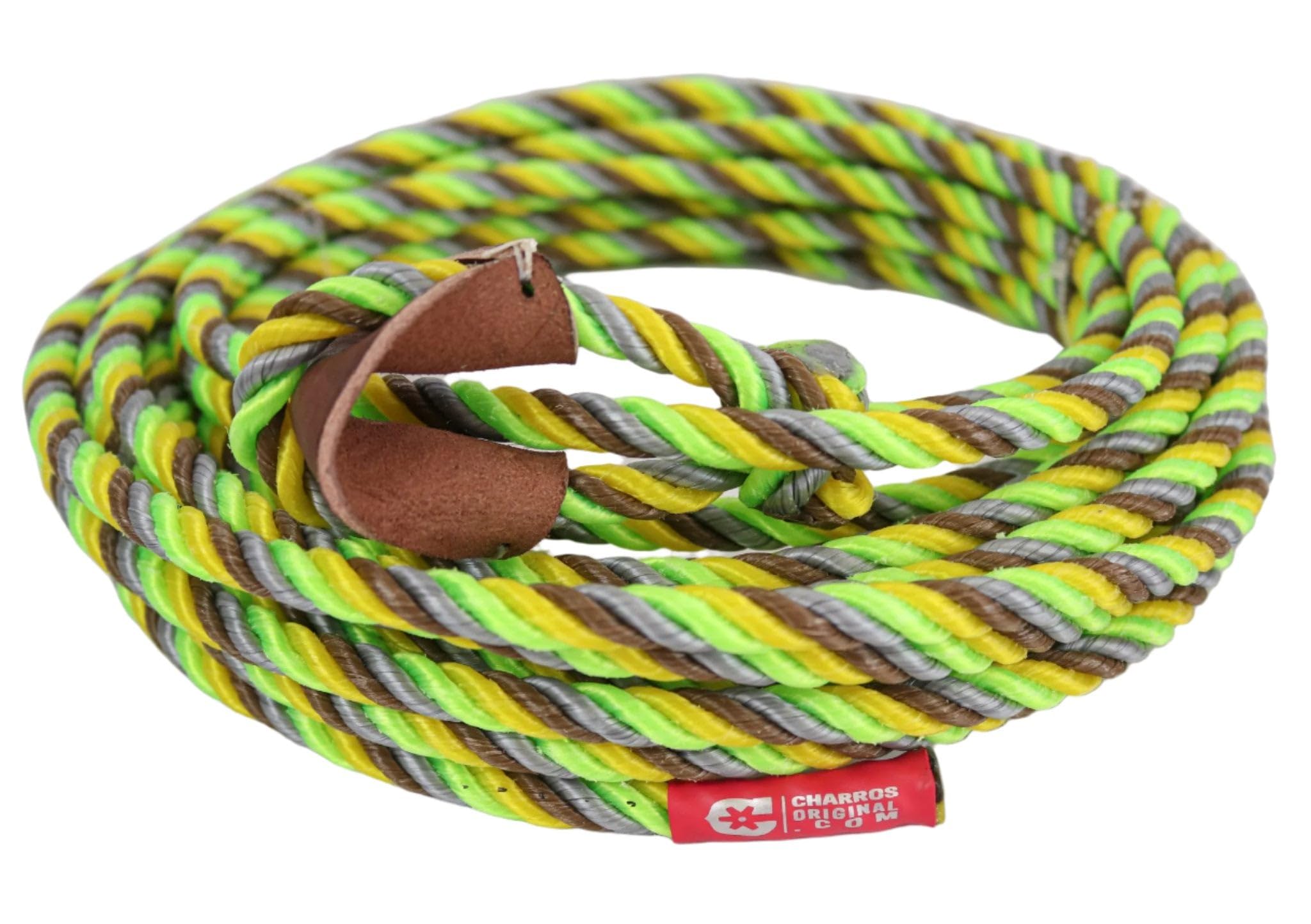 39FT. (12M) TRI Lime Green/Brown SOGA para Florear