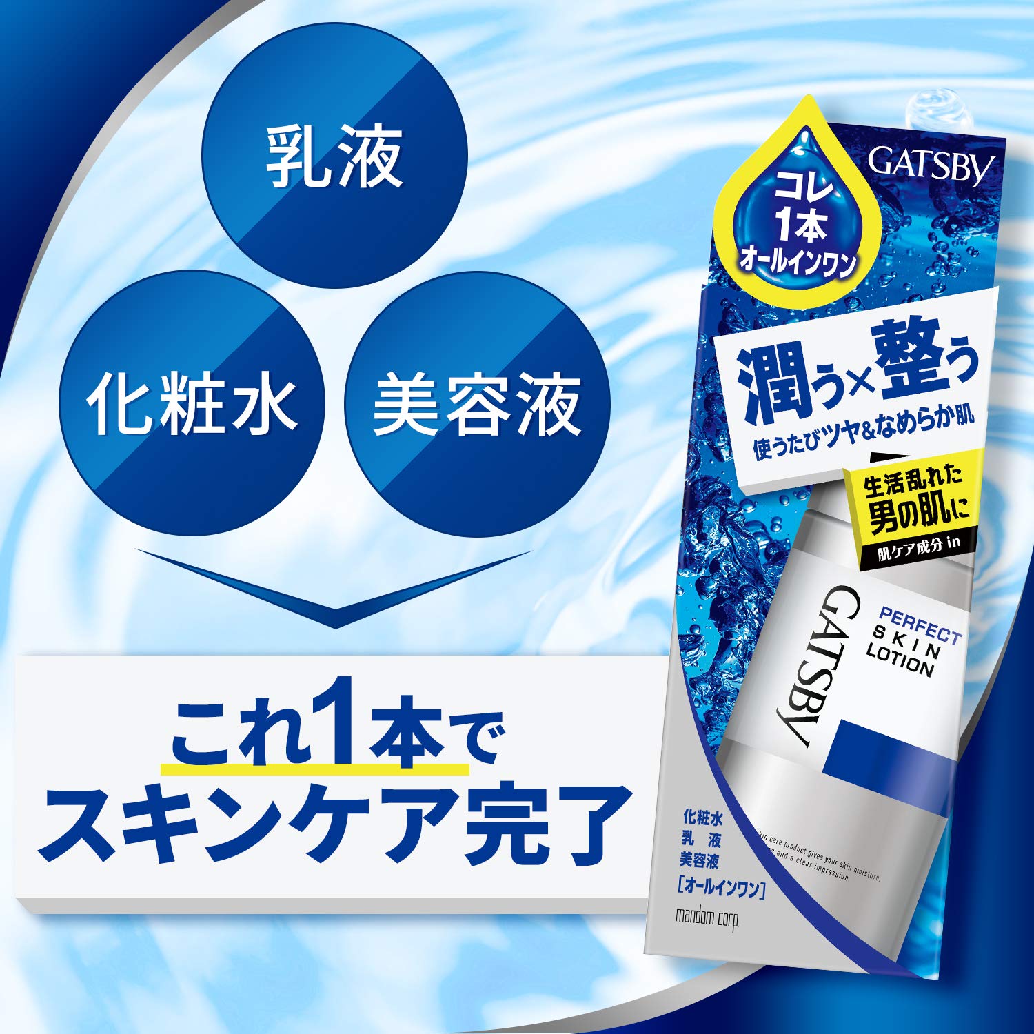 Amazon.co.jp: GATSBY(ギャツビー) パーフェクトスキンローション