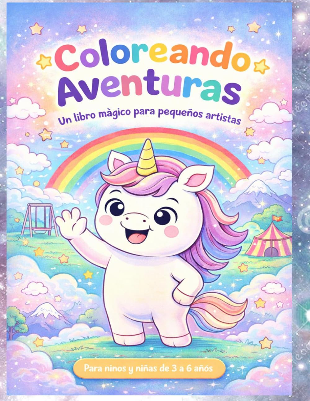 COLOREANDO AVENTURAS: EL UNICORNIO FELIZ