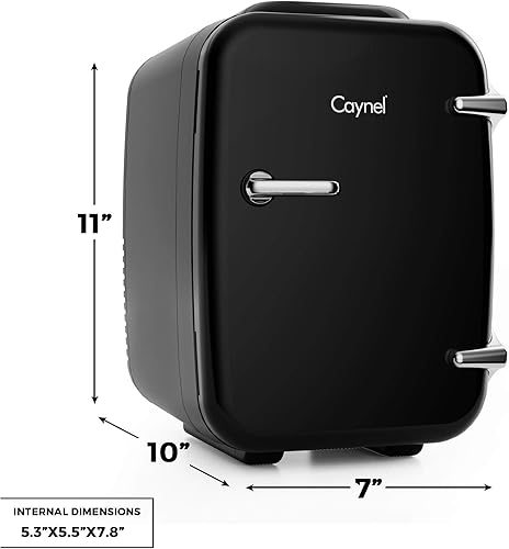 Miniatura 7 de Minirrefrigerador termoeléctrico portátil, 4litros, enfriador y calentador ecológico de belleza para alimentos, medicamentos, cosméticos, leche