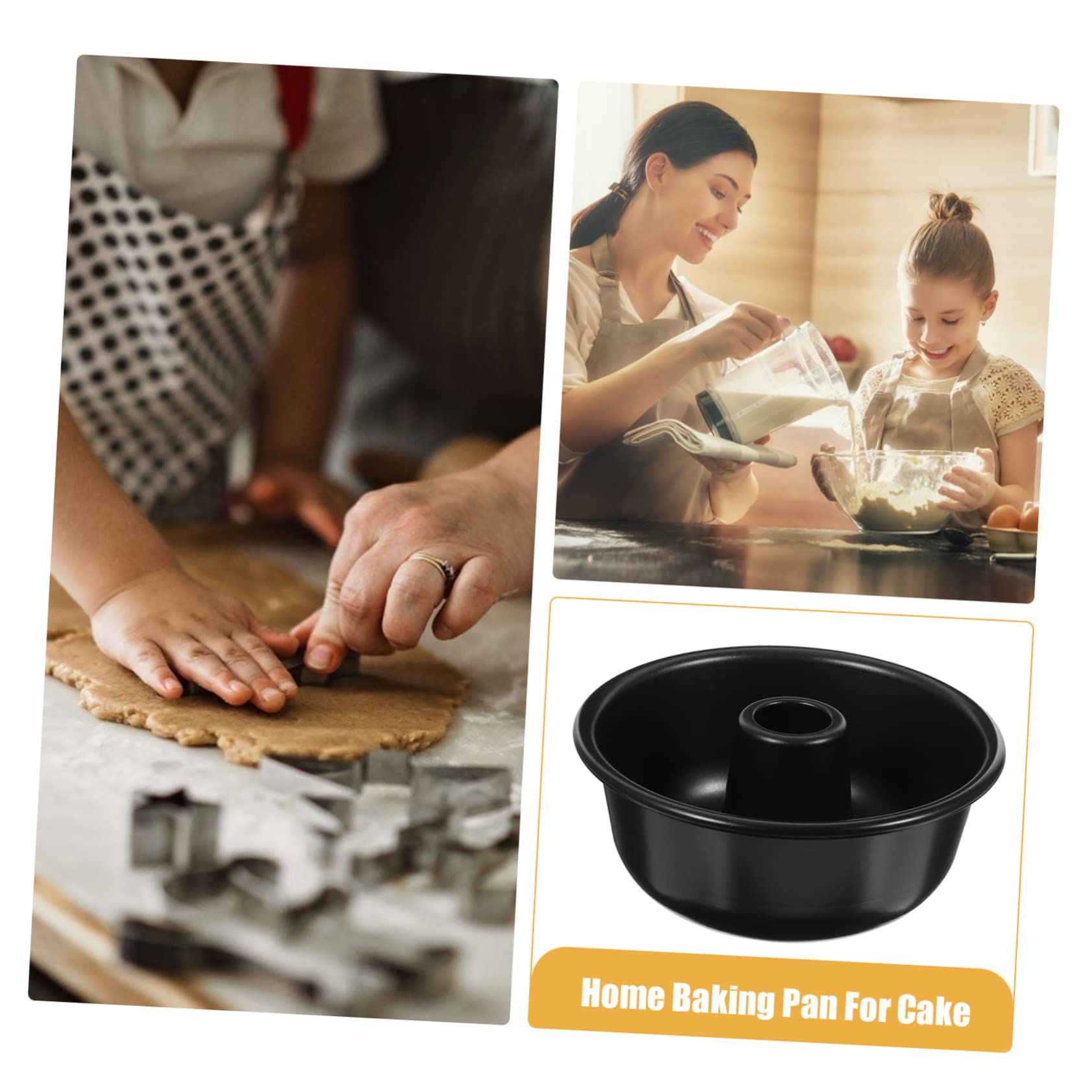 Alipis 4pièces Moule à Gâteau Donut Aluminium Antiadhésif Moule Individuel Pour Pâtisserie Outil De De Desserts Savoureux