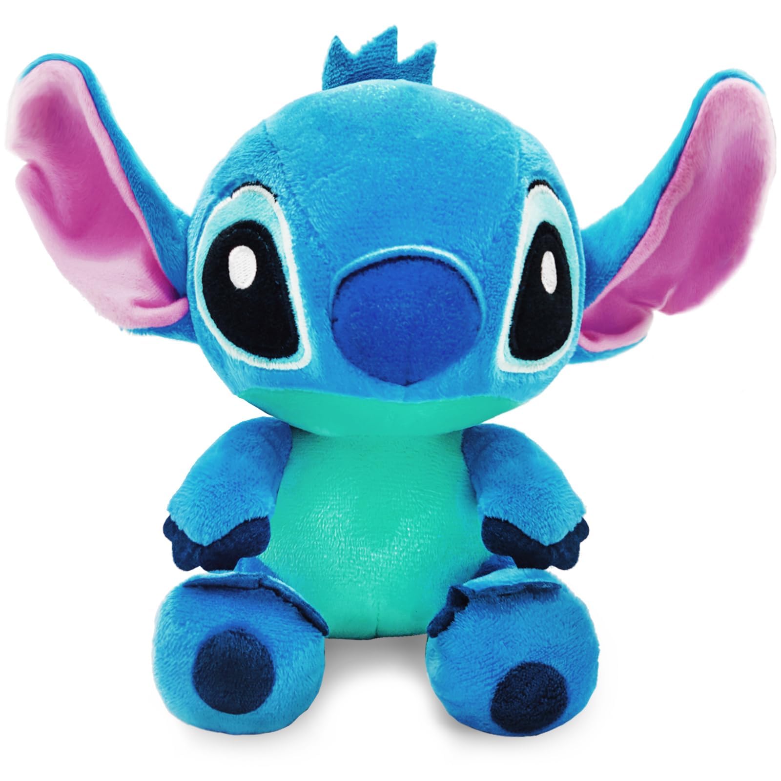 Stitch - Peluche de 18 cm Lilo y Stitch pequeños con ventosa, apto como regalo para niños y como decoración
