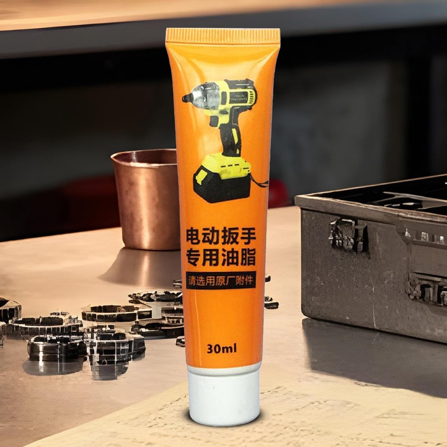 All Purpose Grease - Motion Fluid, 1pc Synthetic Paste for Friction Reduction, Heavy Duty Gel with Thermal Stability, Hardware Part, Industrial Sealant for, Driver and Drill
